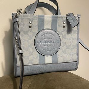 COACH Dempsey Tote 20 Crossbody Top Handle